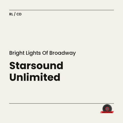 Bright Lights of Broadway – Starsound Unlimited (CD, EN)
