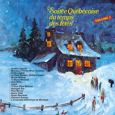 Soirée Québécoise du Temps des Fêtes – Volume 1 Artistes Varies (2-disc CD, VF)