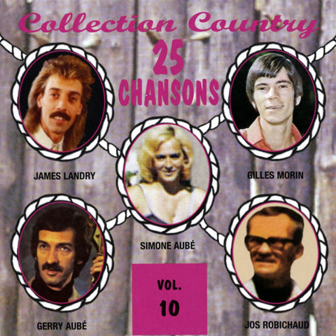 Collection Country – 25 Chansons Volume 10 (CD, VF)