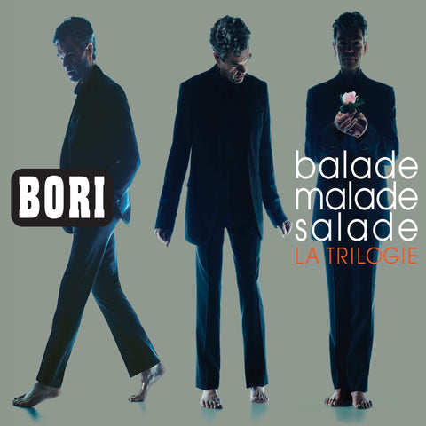 Edgar Bori – Balade- Malade- Salade - La Trilogie (4-disc CD, VF)