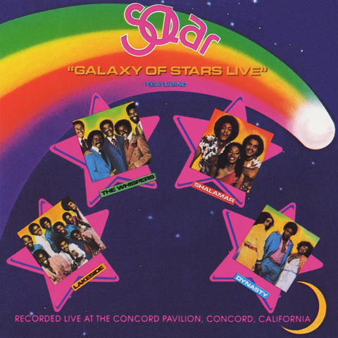 Solar Galaxy of Stars Live – Whispers / Shalamar / Lakeside / Dynasty (CD, EN)