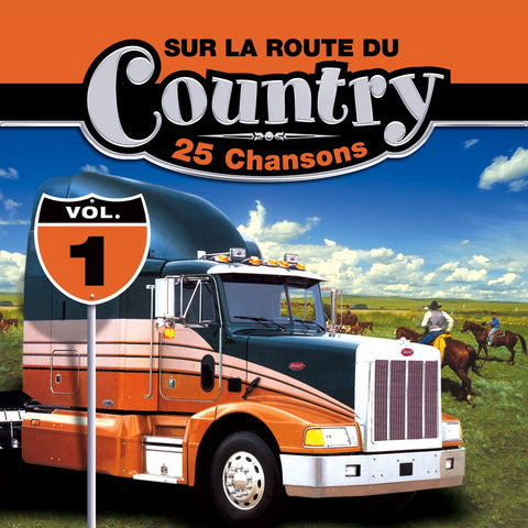 Sur la Route du Country – Volume 1 (CD, VF)