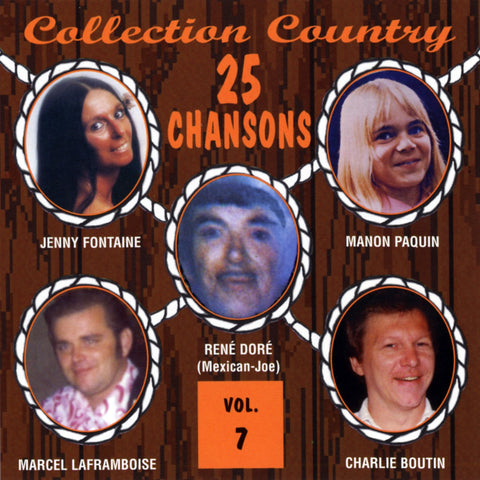 Collection Country – 25 Chansons Volume 7 (CD, VF)