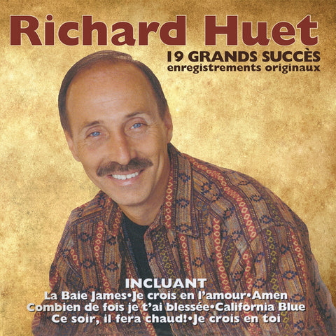 Richard Huet – 19 Grands Succès (CD, VF)