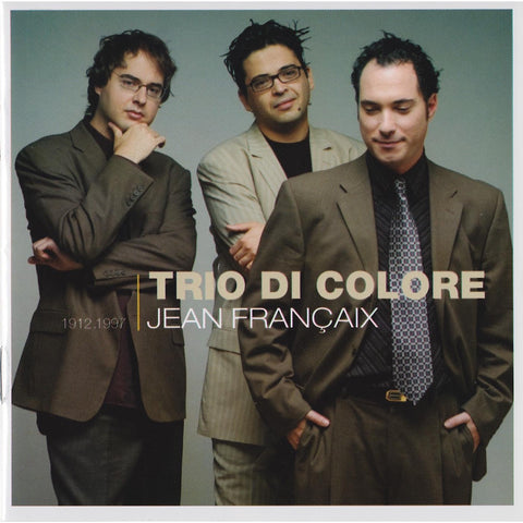 Jean Francaix – Trio Di Colore (CD, EN)