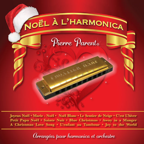Pierre Parent – Noël A L'harmonica (CD, VF)