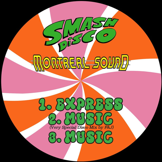 Montreal Sound - Express / Music (Florescent Red Vinyl)