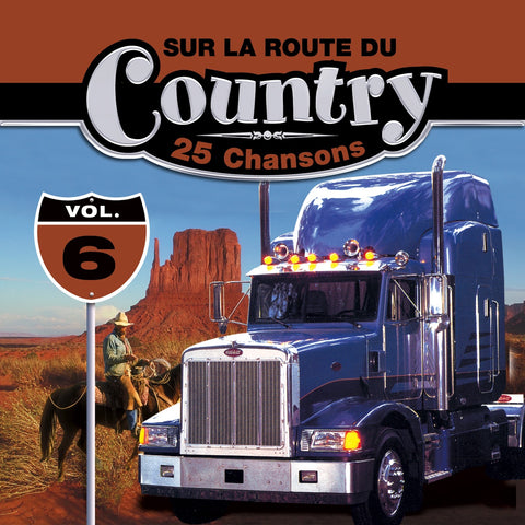 Sur la Route du Country – Volume 6 (CD, VF)