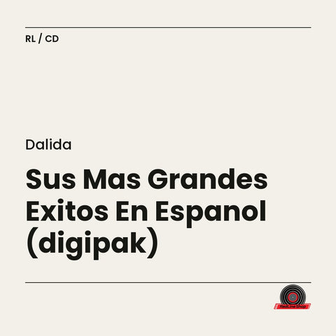 Dalida – Sus Mas Grandes Exitos En Espanol (digipak) (CD, EN)