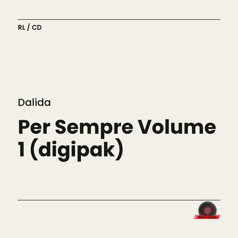 Dalida – Per Sempre Volume 1 (digipak) (CD, EN)