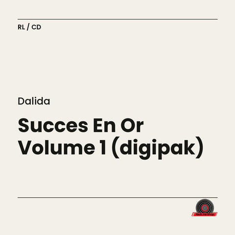 Dalida – Succes En Or Volume 1 (digipak) (CD, EN)