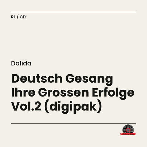 Dalida – Deutsch Gesang Ihre Grossen Erfolge Vol.2 (digipak) (CD, EN)