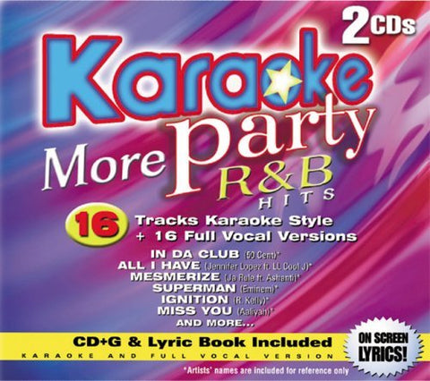 Karaoke Party – More R&B Hits (16 tracks/2cd) (2-disc CD, EN)