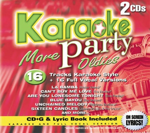 Karaoke Party – More Oldies (16 tracks/2cd) (2-disc CD, EN)
