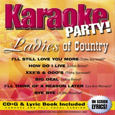 Karaoke Party – Ladies Of Country (12 tracks) (CD, EN)