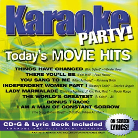 Karaoke Party – Today's Movie Hits (14 tracks) (CD, EN)