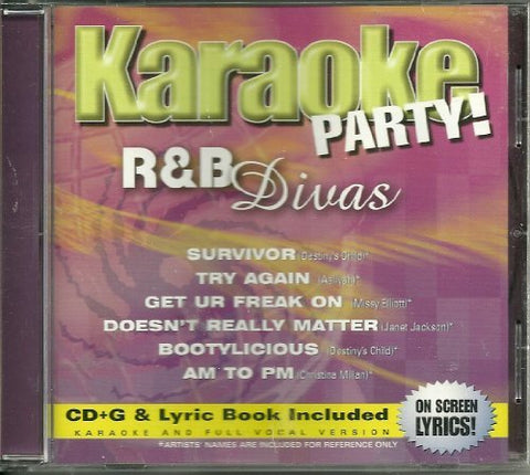 Karaoke Party – R&B Divas (12 tracks) (CD, EN)