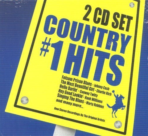 Country #1 Hits – Various Artists (2-disc CD, EN)