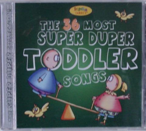 Super Duper Toddler Songs – 36 Songs (CD, EN)