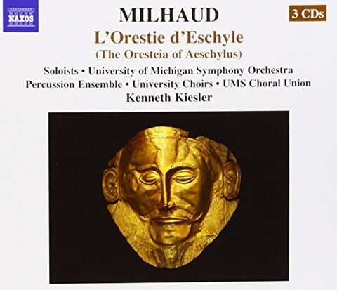 Milhaud – L'orestie D'eschyle (3-disc CD, EN)
