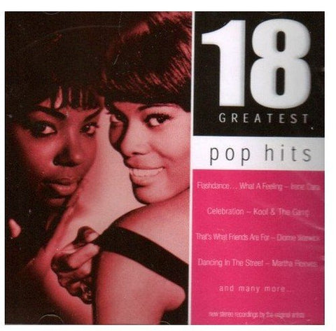 18 Greatest Pop Hits – Various Artists (CD, EN)