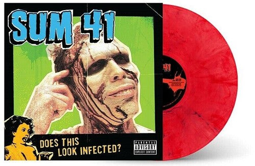 Sum 41 - Does This Look Infected  (Red Swirl Vinyl)