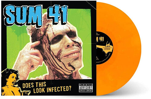 Sum 41 - Does This Look Infected  (Orange Swirl Vinyl)