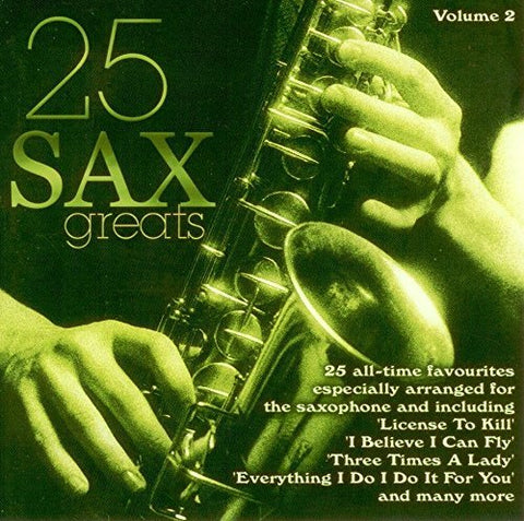 25 Sax Greats – Volume 2 (CD, EN)