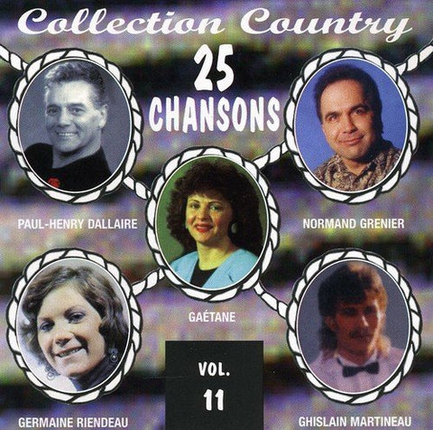Collection Country – 25 Chansons Volume 11 (CD, VF)
