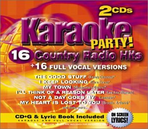Karaoke Party – Country Radio Hits (16 tracks/2cd) (2-disc CD, EN) — cover