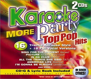 Karaoke Party – More Top Pop Hits (16 tracks/2cd) (2-disc CD, EN) — cover