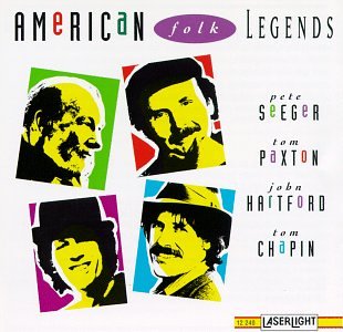 Seeger, Paxton, Hartford, Chapin – American FolK Legends (CD, EN) — cover
