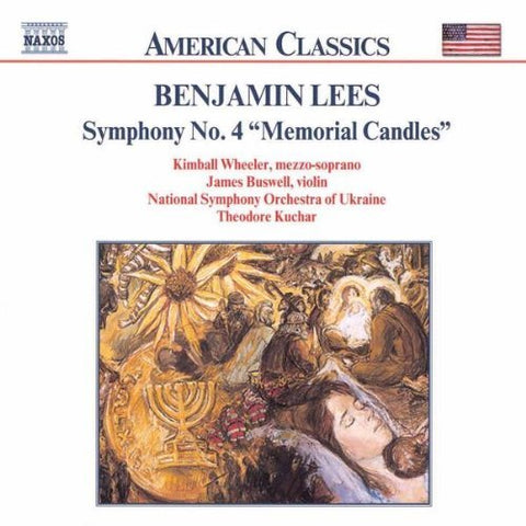 Benjamin Lees – Symphony No. 4 Memorial Candles (CD, EN)