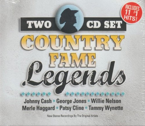 Country Fame – Legends (Various Artists/2cd) (2-disc CD, EN) — cover