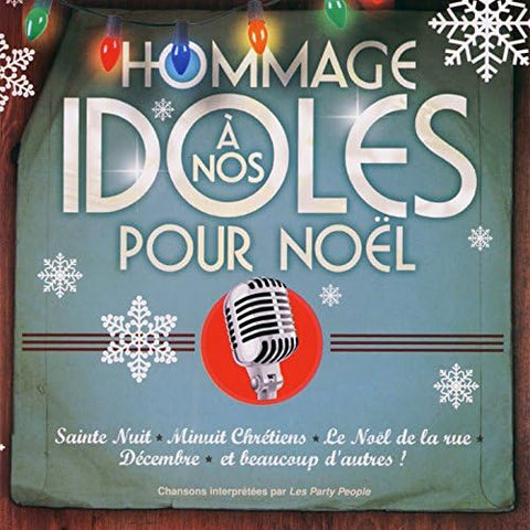 Hommage a Nos Idoles – Pour Noël (CD, VF) — cover