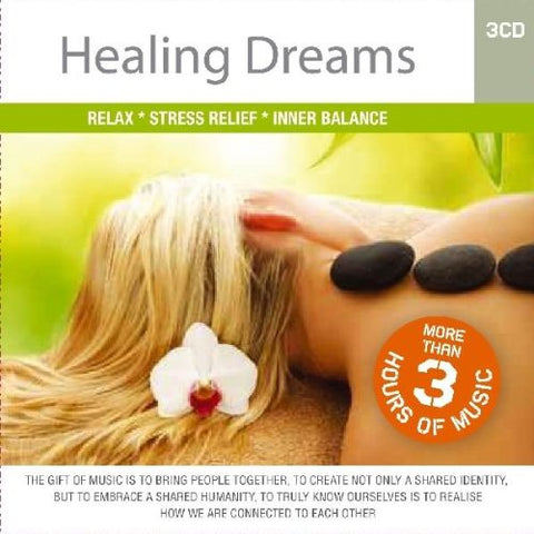 Healing Dreams – Relax / Stress Relief / Inner Balance (3-disc CD, EN) — cover