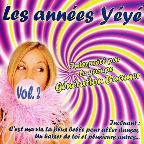 Les Années Yeye – Volume 2 (CD, VF) — cover