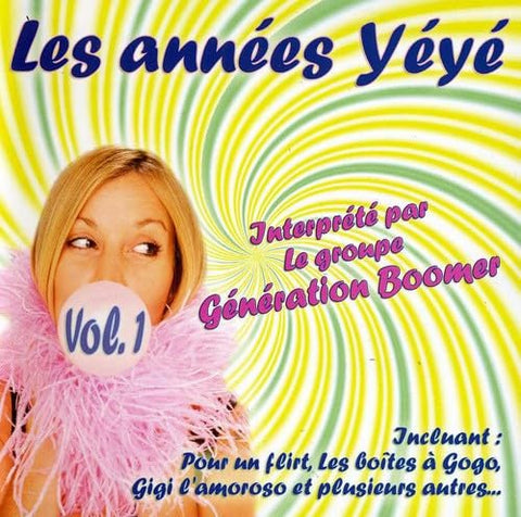Les Années Yeye – Volume 1 (CD, VF) — cover