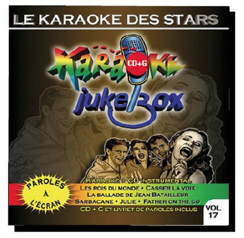 Karaoke Jukebox – Volume 17 Le Karaoke Des Stars (CD, VF) — cover