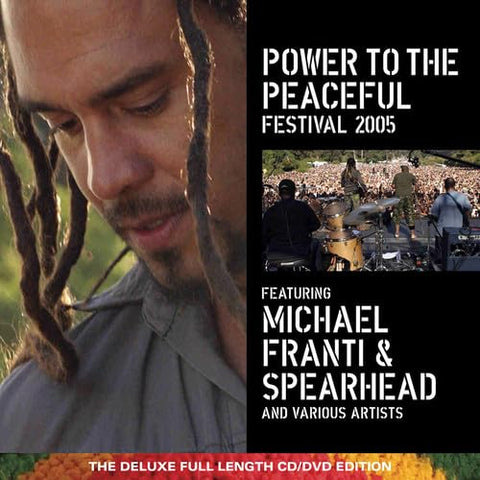 Michael Franti & Spearhead – Power To The Peaceful Festival (Various Artists) (2-disc CD + DVD, EN) — cover