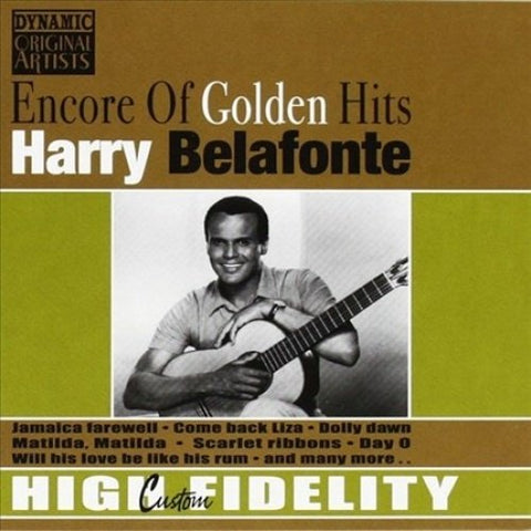 Harry Belafonte – Encore Of Golden Hits (CD, EN) — cover