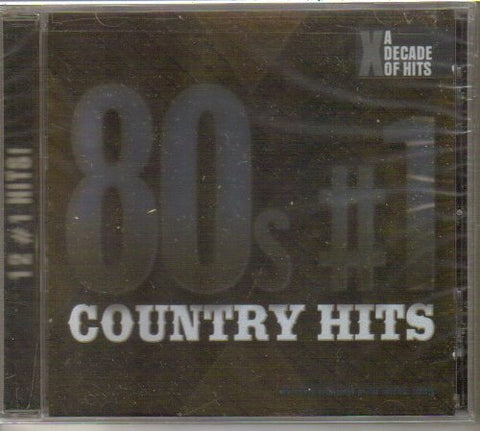 80'S #1 Country Hits – Various Artists (CD, EN) — cover