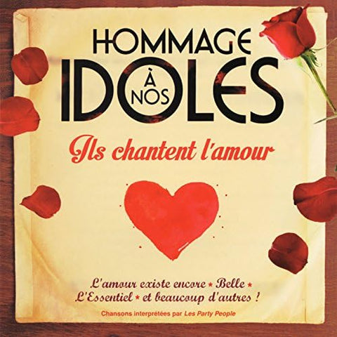 Hommage a Nos Idoles – Ils Chantent L'amour (CD, VF) — cover