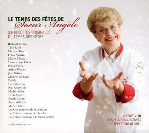 Sœur Angèle – Le Temps Des Fêtes (2-disc CD, VF) — cover
