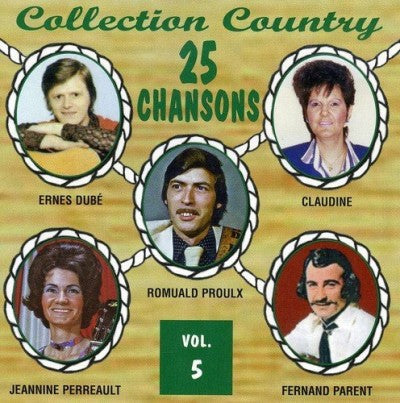 Collection Country – 25 Chansons Volume 5 (CD, VF)