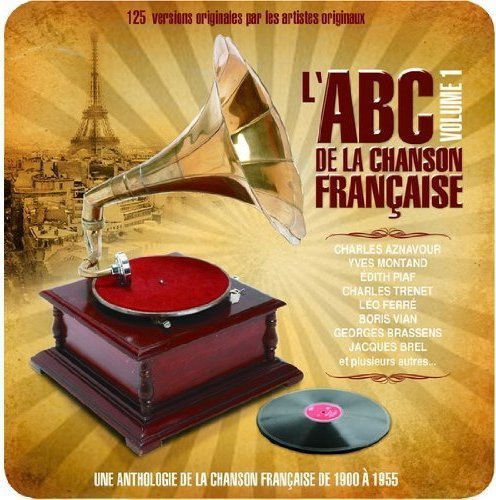 L'Abc de la Chanson Française – 125 Chansons Originales Vol.1 (5-disc CD, VF)
