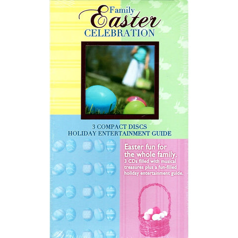 Family Easter Celebration – Holiday Entertainment Guide (3-disc CD, EN) — cover