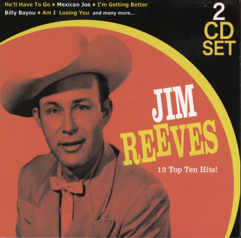 Jim Reeves – Top Ten Hits (2-disc CD, EN) — cover