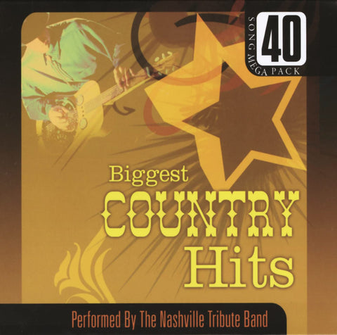 Nashville Tribute Band – Biggest Country Hits (2-disc CD, EN) — cover