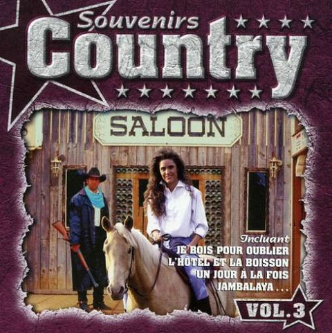 Souvenirs Country – Volume 3 (CD, VF) — cover
